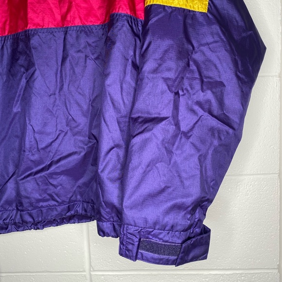 VTG 80s Colorblocked Windbreaker - Picture 7 of 7